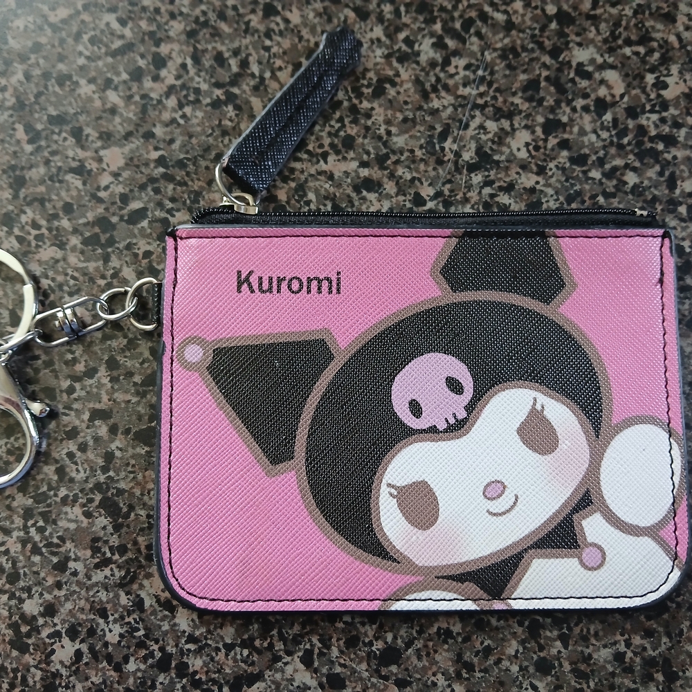 Sanrio Kuromi Pink and Black Wallet